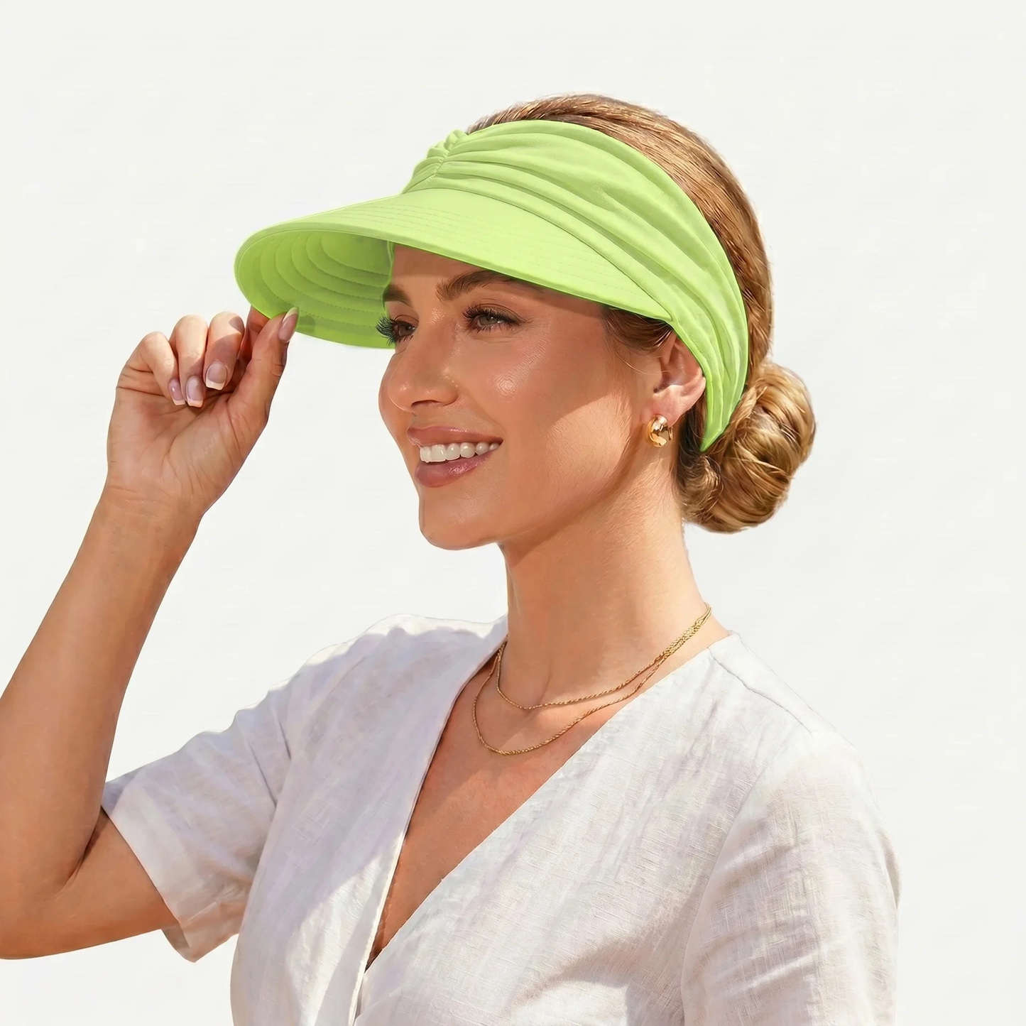 🔥Last Day 50% OFF - Wide Brim UV Protection Sun Visor Hats💦- The Sun Hat Every Woman Is Wearing This Summer ☀️