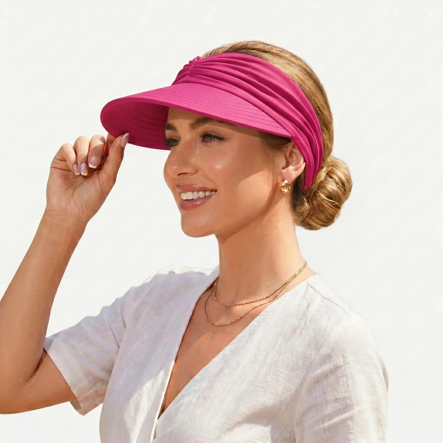 🔥Last Day 50% OFF - Wide Brim UV Protection Sun Visor Hats💦- The Sun Hat Every Woman Is Wearing This Summer ☀️