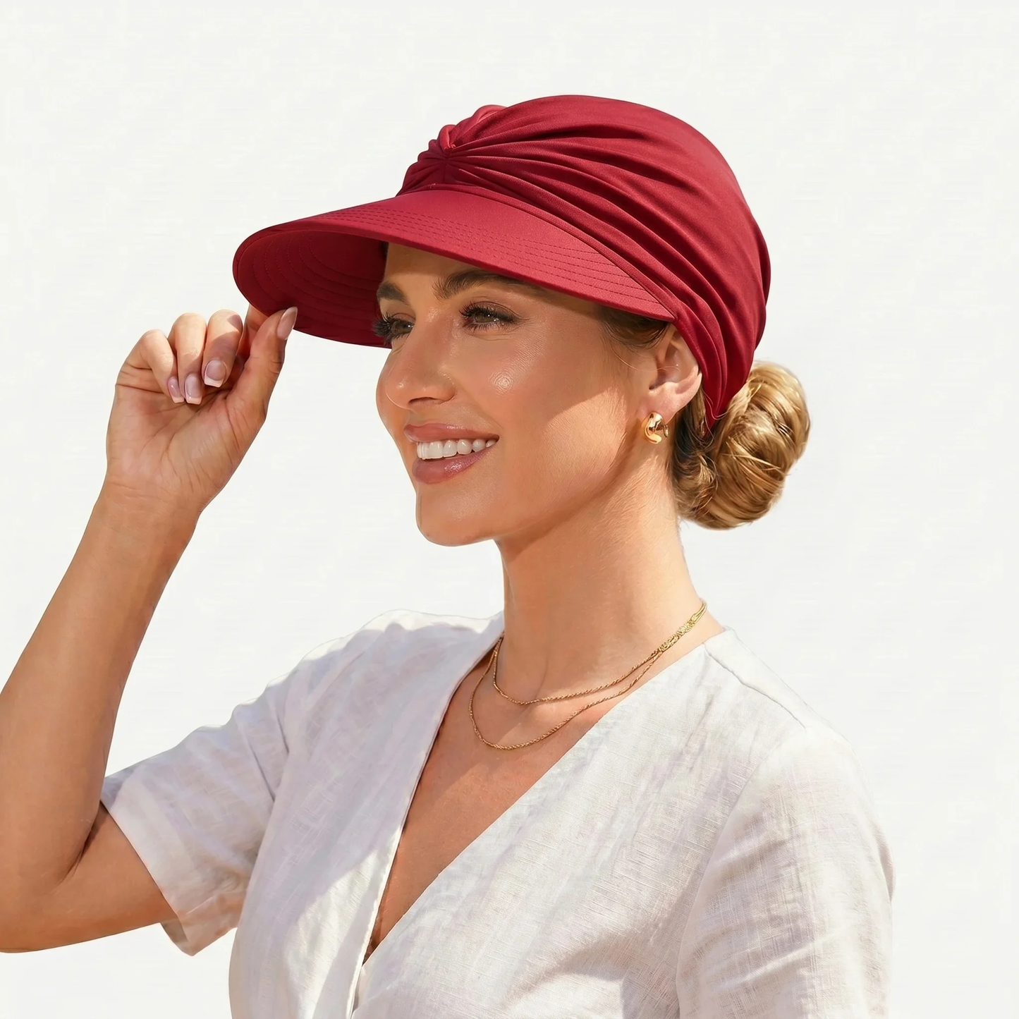 🔥Last Day 50% OFF - Wide Brim UV Protection Sun Visor Hats💦- The Sun Hat Every Woman Is Wearing This Summer ☀️