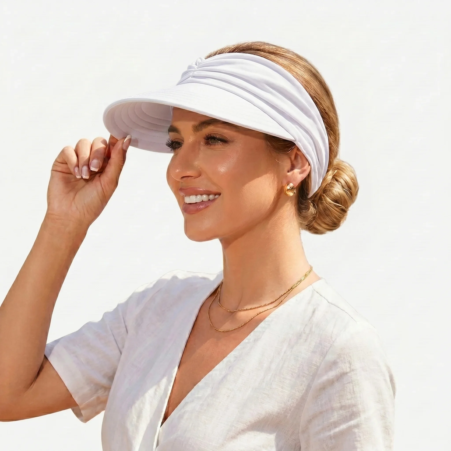 🔥Last Day 50% OFF - Wide Brim UV Protection Sun Visor Hats💦- The Sun Hat Every Woman Is Wearing This Summer ☀️