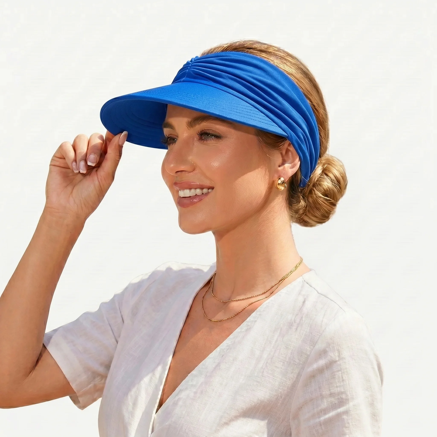 🔥Last Day 50% OFF - Wide Brim UV Protection Sun Visor Hats💦- The Sun Hat Every Woman Is Wearing This Summer ☀️