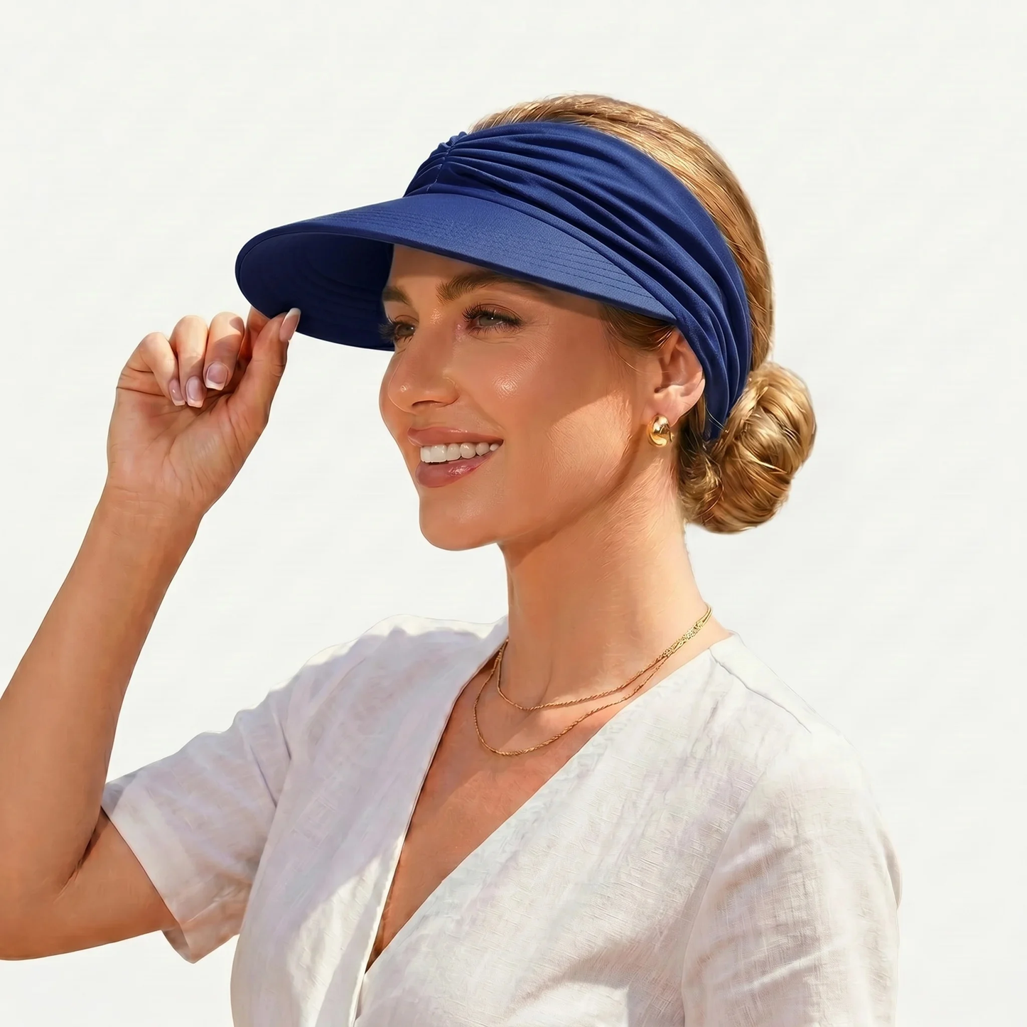🔥Last Day 50% OFF - Wide Brim UV Protection Sun Visor Hats💦- The Sun Hat Every Woman Is Wearing This Summer ☀️