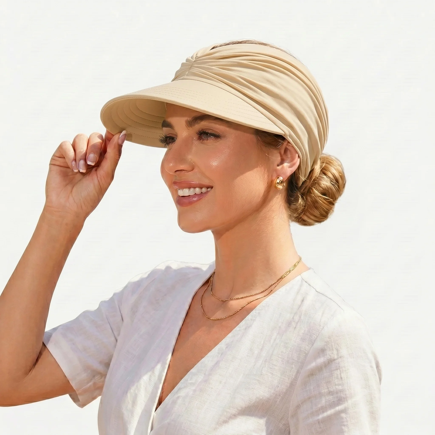 🔥Last Day 50% OFF - Wide Brim UV Protection Sun Visor Hats💦- The Sun Hat Every Woman Is Wearing This Summer ☀️